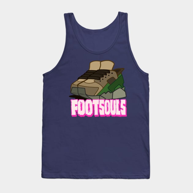 FootSouls 4 Tank Top by Dedos The Nomad